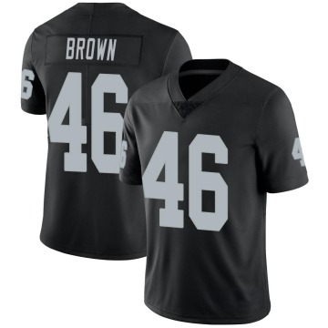 Isiah Brown Men's Black Limited Team Color Vapor Untouchable Jersey
