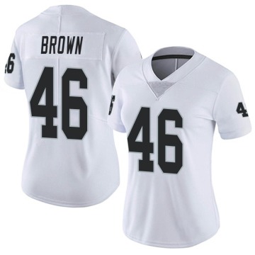 Isiah Brown Women's White Limited Vapor Untouchable Jersey