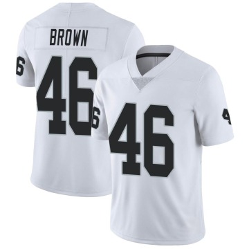 Isiah Brown Youth White Limited Vapor Untouchable Jersey