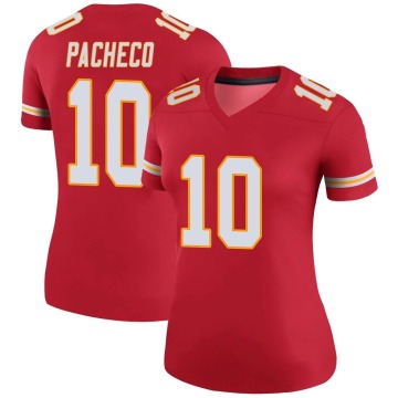 Isiah Pacheco Women's Red Legend Color Rush Jersey
