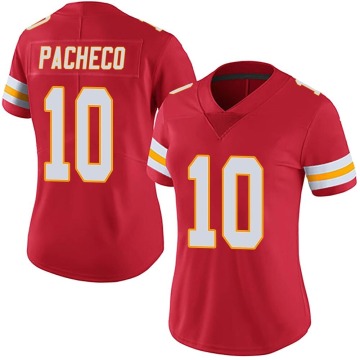 Isiah Pacheco Women's Red Limited Team Color Vapor Untouchable Jersey