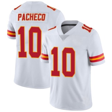 Isiah Pacheco Youth White Limited Vapor Untouchable Jersey
