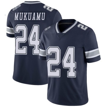 Israel Mukuamu Youth Navy Limited Team Color Vapor Untouchable Jersey