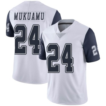 Israel Mukuamu Youth White Limited Color Rush Vapor Untouchable Jersey