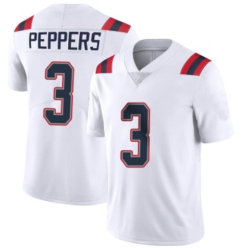 Jabrill Peppers Men's White Limited Vapor Untouchable Jersey