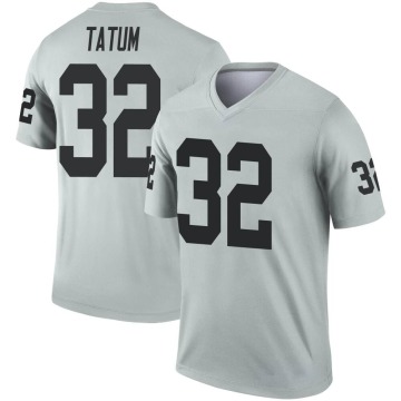 Jack Tatum Youth Legend Inverted Silver Jersey