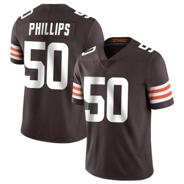 Jacob Phillips Youth Brown Limited Team Color Vapor Untouchable Jersey