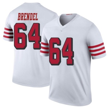 Jake Brendel Youth White Legend Color Rush Jersey