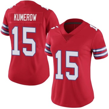 Jake Kumerow Women's Red Limited Color Rush Vapor Untouchable Jersey