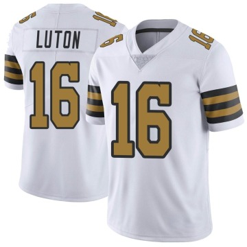 Jake Luton Men's White Limited Color Rush Jersey