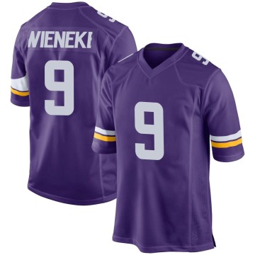 Jake Wieneke Men's Purple Game Team Color Jersey