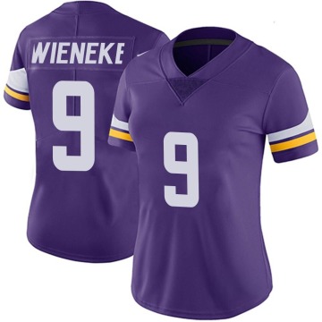 Jake Wieneke Women's Purple Limited Team Color Vapor Untouchable Jersey