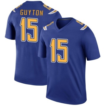 Jalen Guyton Youth Royal Legend Color Rush Jersey