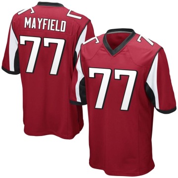 Jalen Mayfield Youth Red Game Team Color Jersey