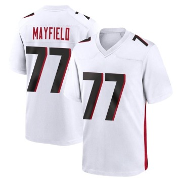 Jalen Mayfield Youth White Game Jersey