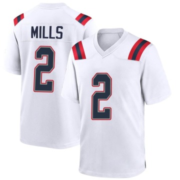 Jalen Mills Youth White Game Jersey