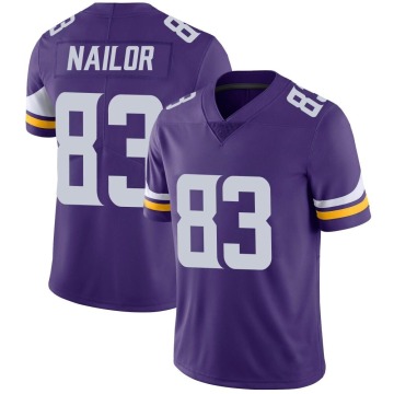Jalen Nailor Men's Purple Limited Team Color Vapor Untouchable Jersey