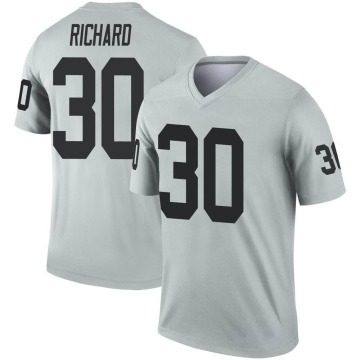 Jalen Richard Youth Legend Inverted Silver Jersey