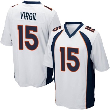 Jalen Virgil Youth White Game Jersey