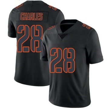 Jamaal Charles Men's Black Impact Limited Jersey