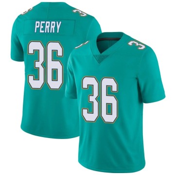 Jamal Perry Youth Aqua Limited Team Color Vapor Untouchable Jersey