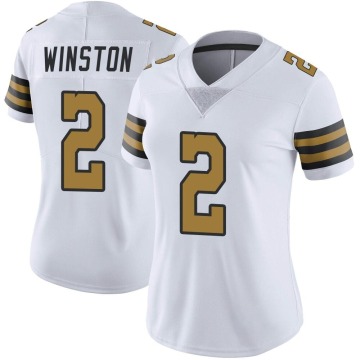 Jameis Winston Women's White Limited Color Rush Jersey