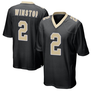 Jameis Winston Youth Black Game Team Color Jersey