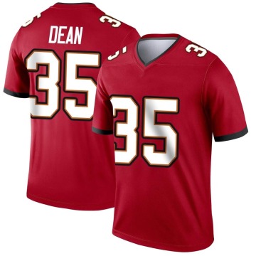 Jamel Dean Men's Red Legend Jersey