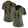 James Hanna Women's Olive Limited 2021 Salute To Service Jersey
