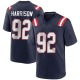 James Harrison Youth Navy Blue Game Team Color Jersey