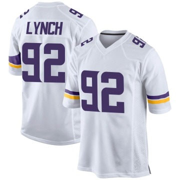 James Lynch Youth White Game Jersey