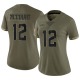 James McCourt Women's Olive Limited 2022 Salute To Service Jersey