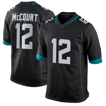 James McCourt Youth Black Game Jersey