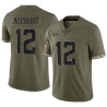 James McCourt Youth Olive Limited 2022 Salute To Service Jersey