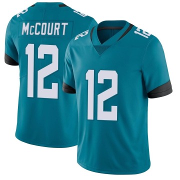 James McCourt Youth Teal Limited Vapor Untouchable Jersey