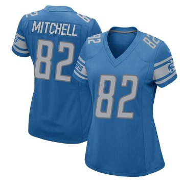 James Mitchell Women's Blue Game Team Color Jersey