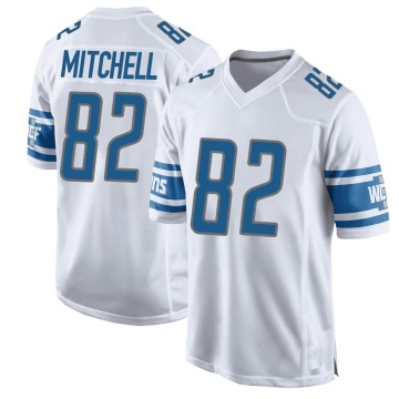 James Mitchell Youth White Game Jersey