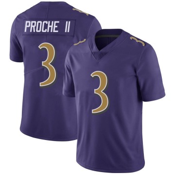 James Proche II Men's Purple Limited Color Rush Vapor Untouchable Jersey