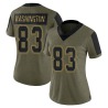 James Washington Women's Olive Limited 2021 Salute To Service Jersey