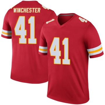 James Winchester Men's Red Legend Color Rush Jersey