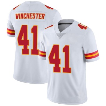 James Winchester Youth White Limited Vapor Untouchable Jersey