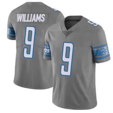 Jameson Williams Youth Limited Color Rush Steel Vapor Untouchable Jersey