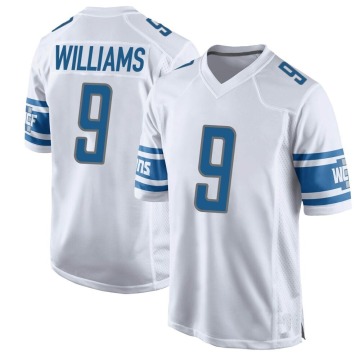 Jameson Williams Youth White Game Jersey