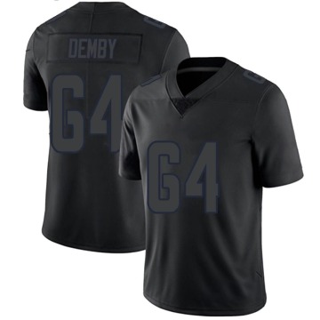 Jamil Demby Men's Black Impact Limited Jersey