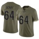 Jamil Demby Men's Olive Limited 2022 Salute To Service Jersey