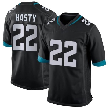 JaMycal Hasty Youth Black Game Jersey