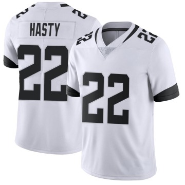 JaMycal Hasty Youth White Limited Vapor Untouchable Jersey