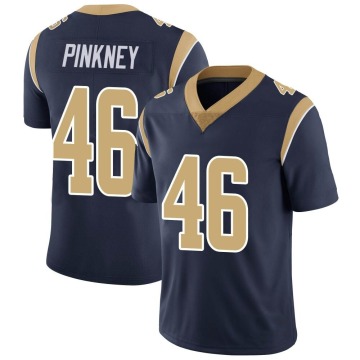 Jared Pinkney Youth Pink Limited Navy Team Color Vapor Untouchable Jersey