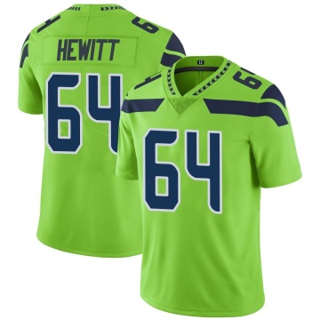 Jarrod Hewitt Youth Green Limited Color Rush Neon Jersey