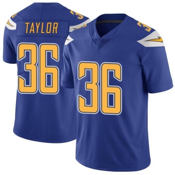 Ja'Sir Taylor Youth Royal Limited Color Rush Vapor Untouchable Jersey